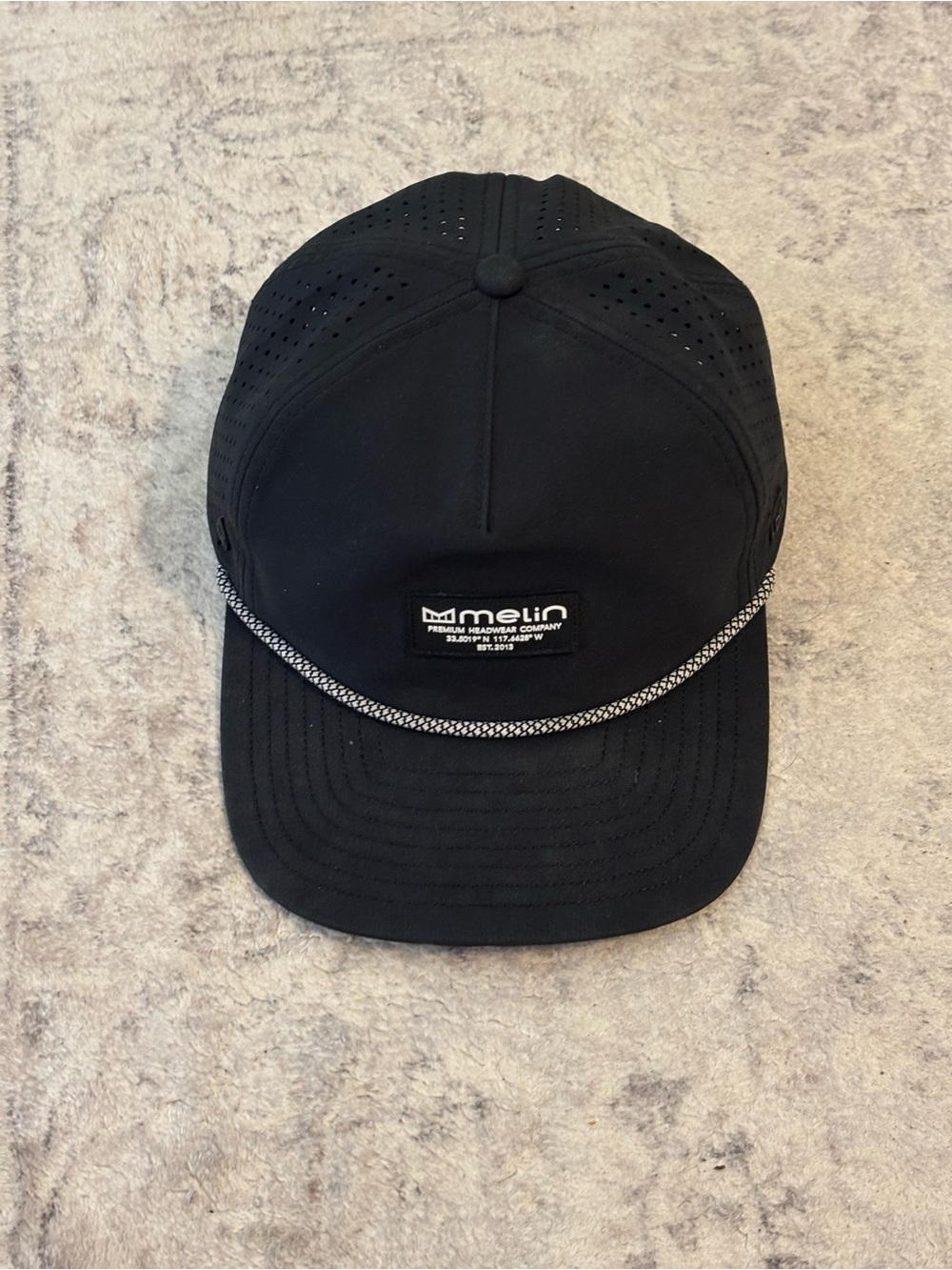 Black Melin Cornado Hydro Hat
